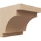 Ekena Millwork 5"W x 5"D x 5"H Wide Mediterranean Rough Cedar Woodgrain TimberThane Corbel, Primed Tan CORUR05X05X05MEDRCPR - alternate 1